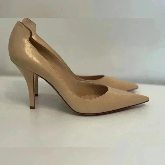 NWOT Sergio Rossi leather heel made in Italy size 38 - Picture 2 of 6